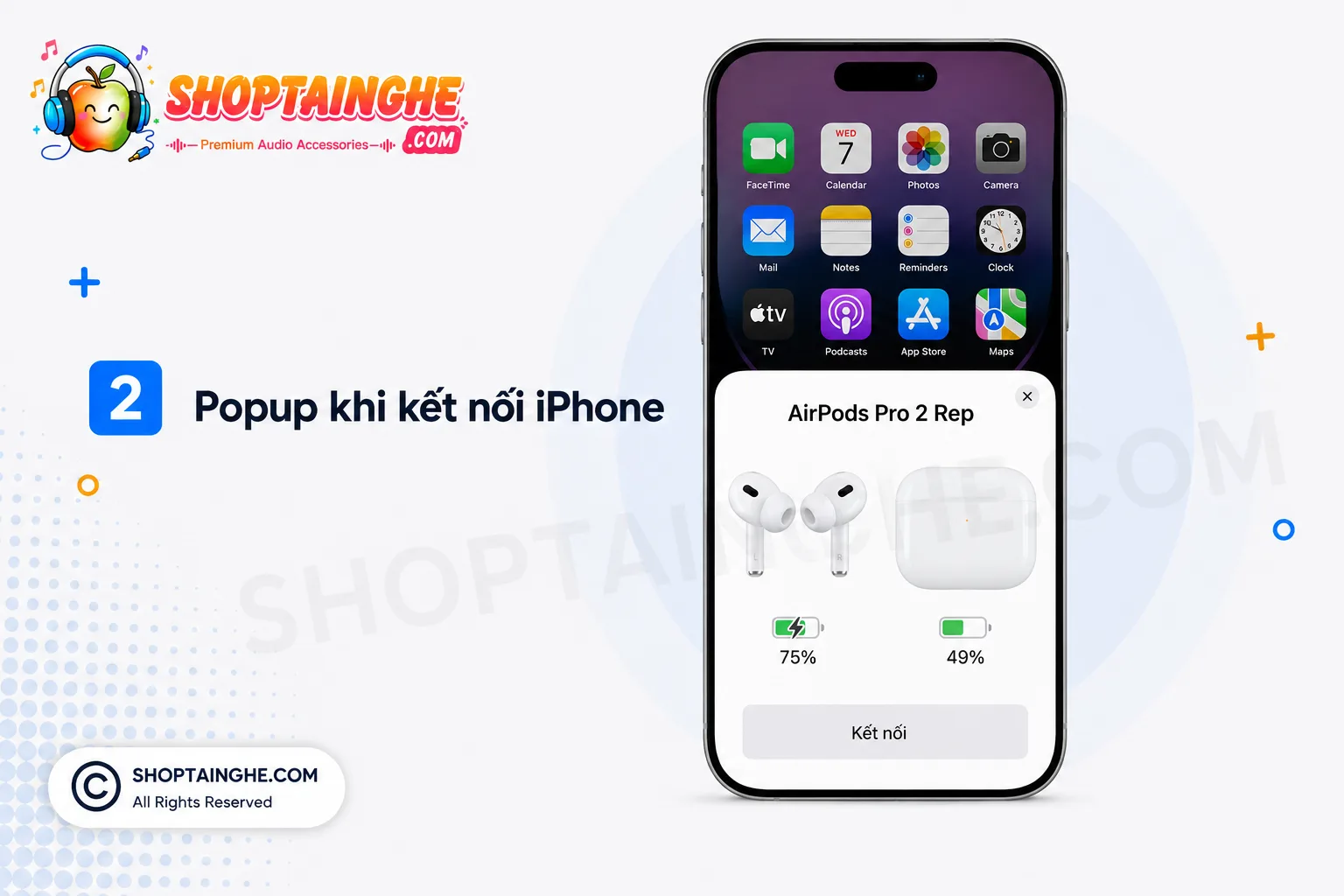 Airpods Pro 2 Rep Popup Khi Kết Nối Với Iphone